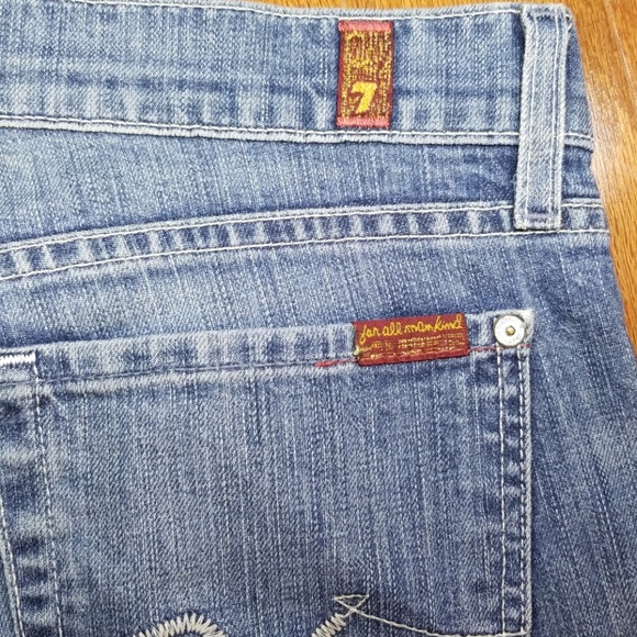 7 for all mankind straight leg jeans - Picture 6 of 8